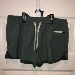Vuori Green Athletic Shorts